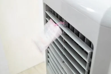 Evaporative air conditioner system