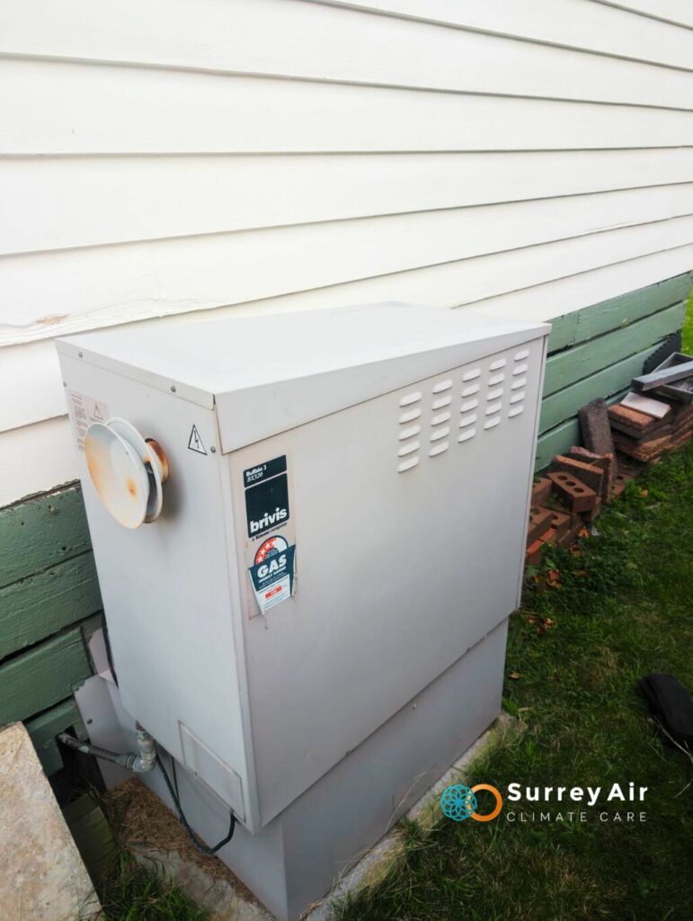 Heating system installed by Surrey Air
