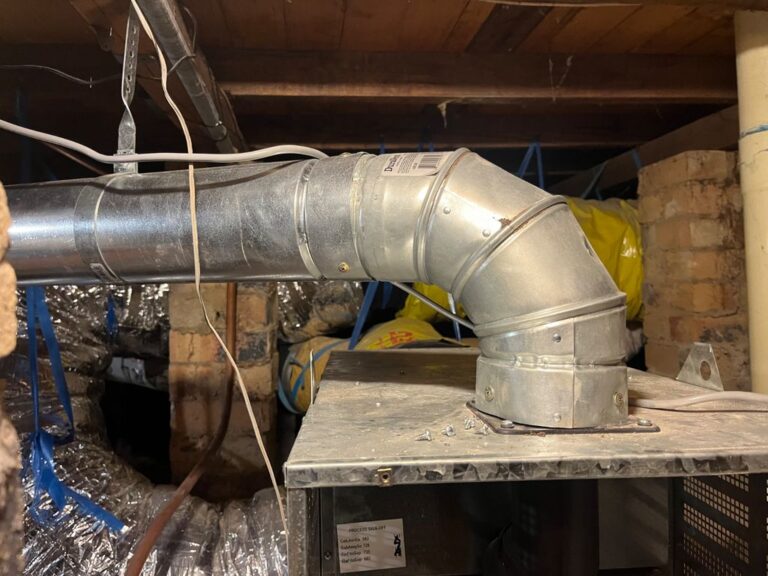 hvac duct cleaning service inside a melbourne home by Surrey Air experienced technicians