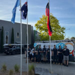 Surrey Air team standing outside their office in Melbourne