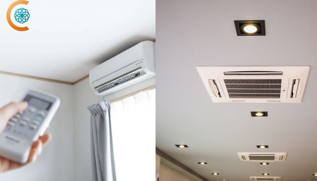 split system vs ducted air conditioning