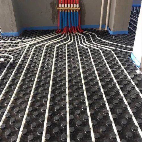 underfloor hydronic heating system