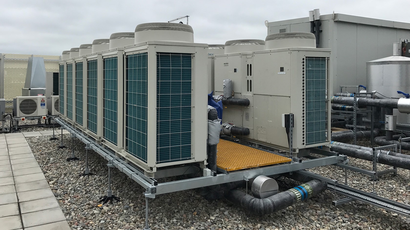 commercial heating system serviced by Surrey Air