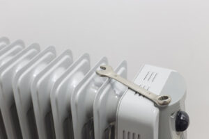 oil heater in a home